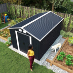 Campcraft 8x12 FT Outdoor Metal Storage Shed
