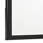 Opel Modern Beveled Bedroom Mirror with Deep Frame Profile