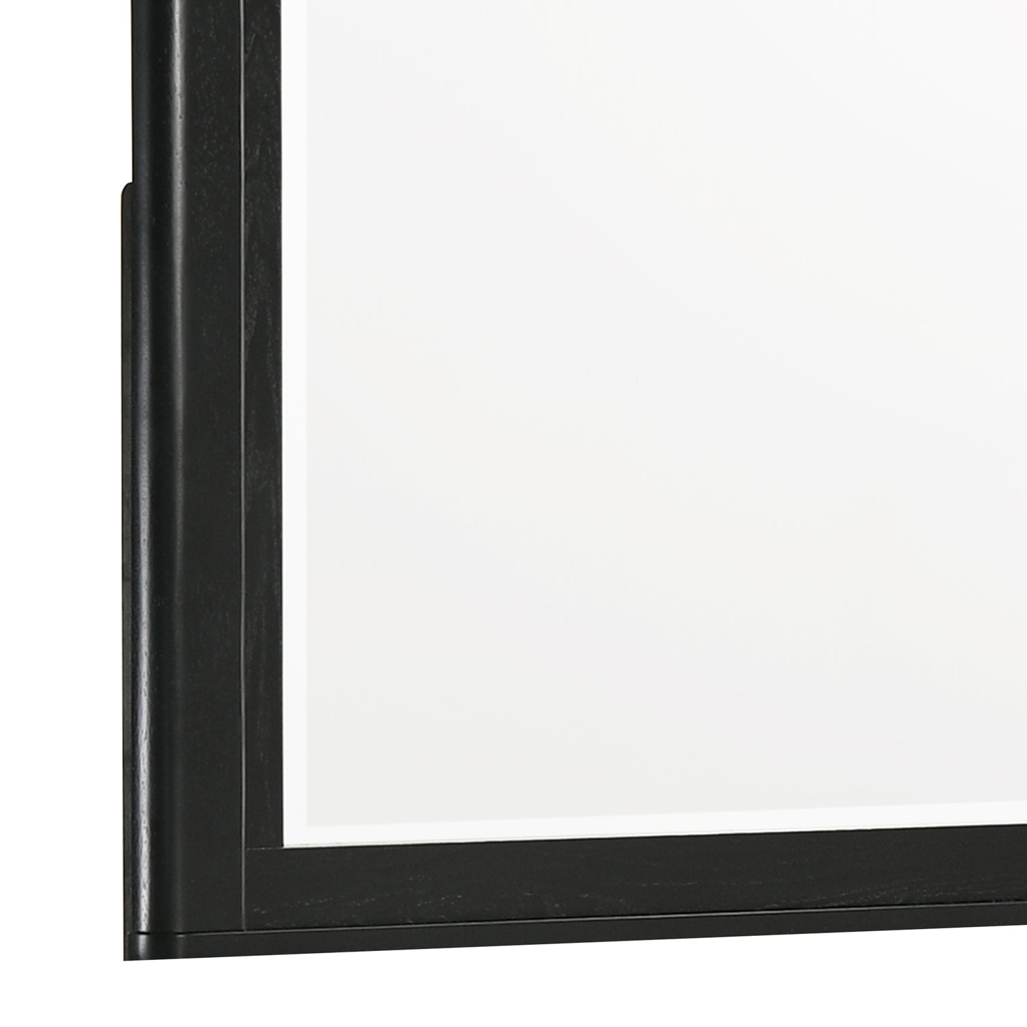 Opel Modern Beveled Bedroom Mirror with Deep Frame Profile