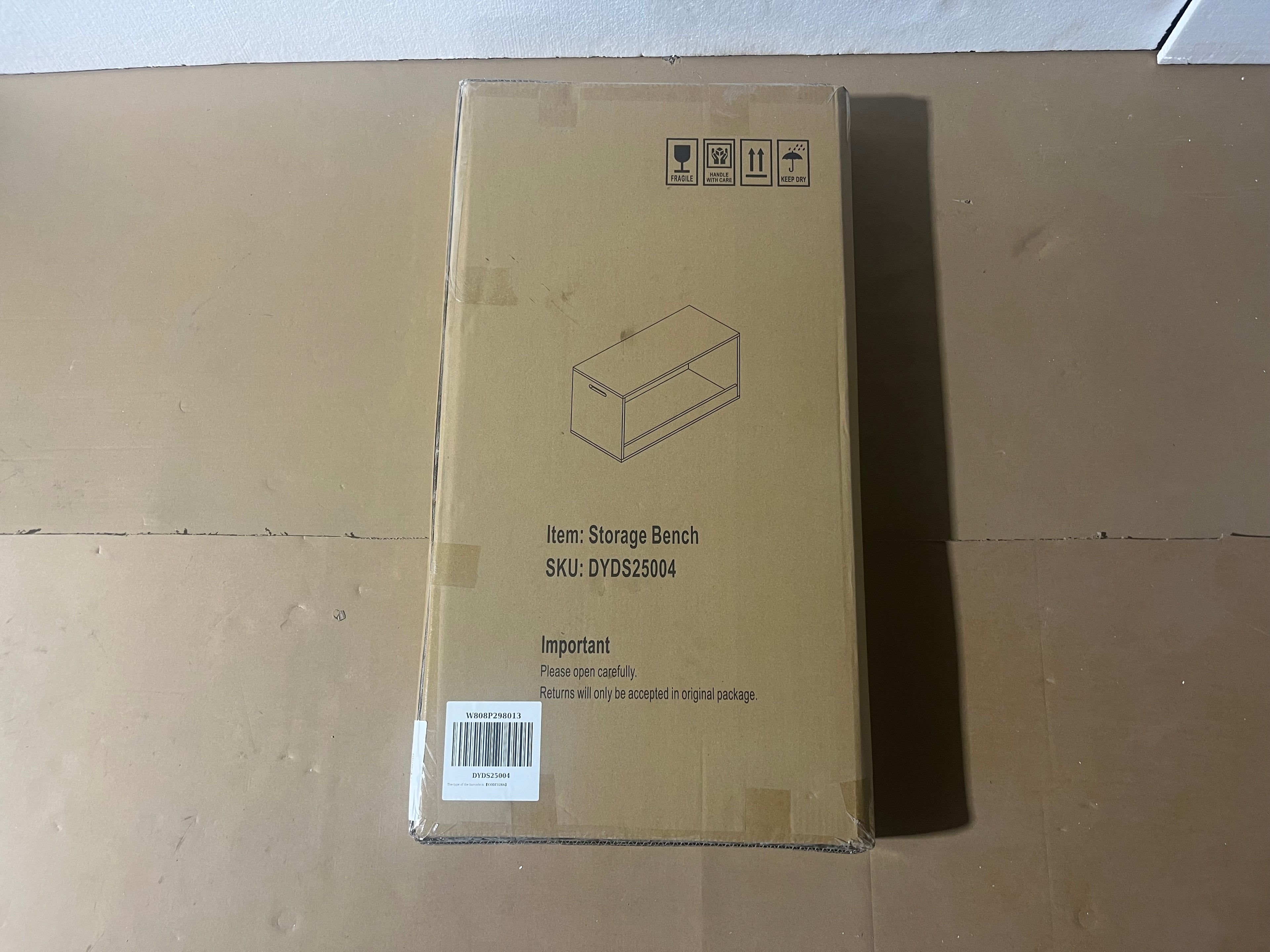 Open Toy Storage Box for Kids