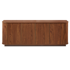 Sideboard Storage Cabinet with Wave Pattern