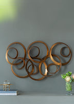 Seretha Gold Leaf Wall Décor