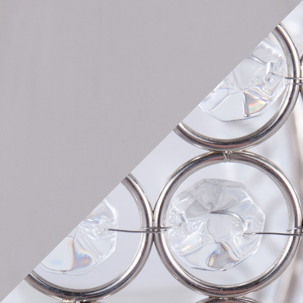 27" Contemporary Metal Table Lamp Set