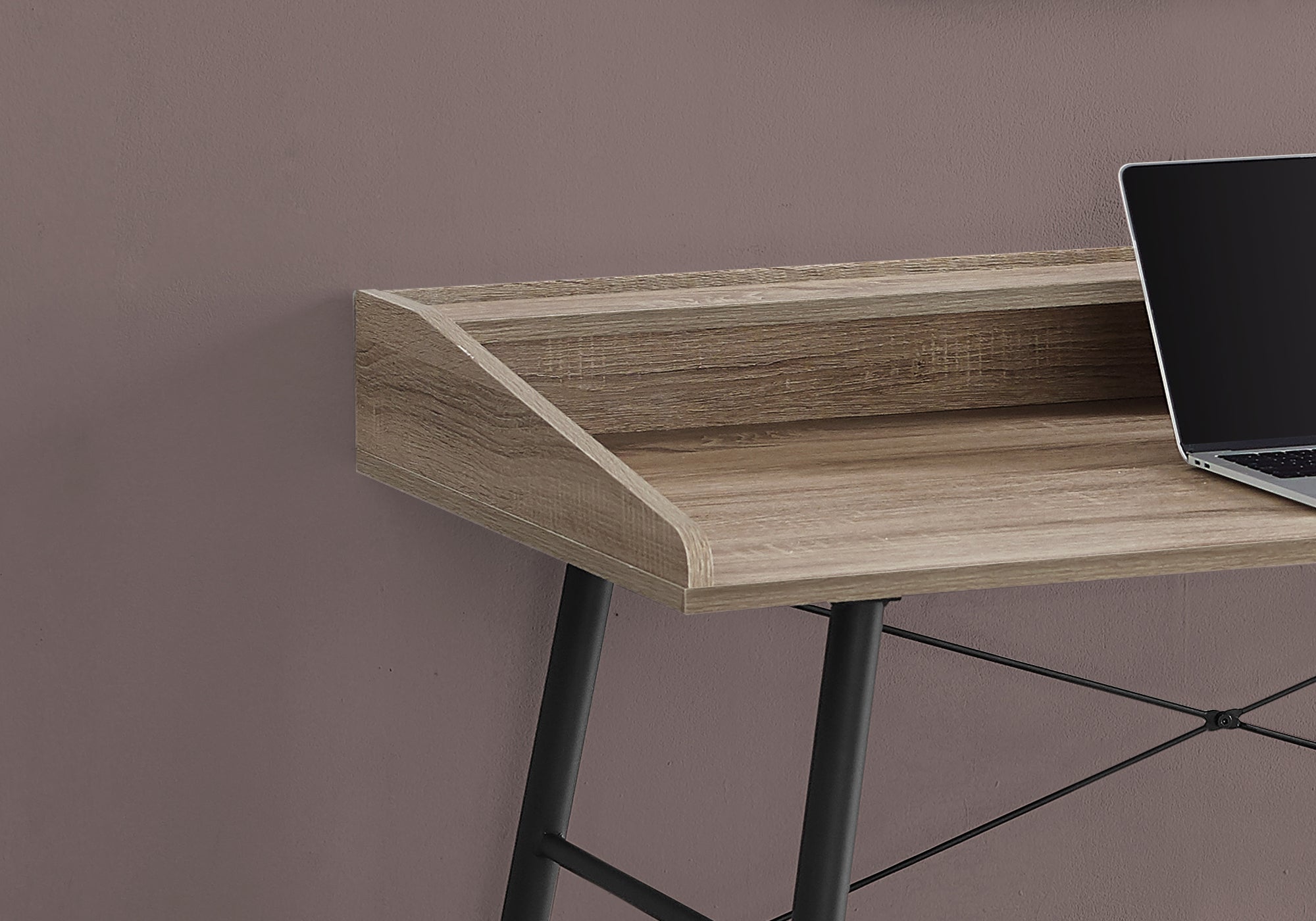 Computer Desk with Storage Shelves