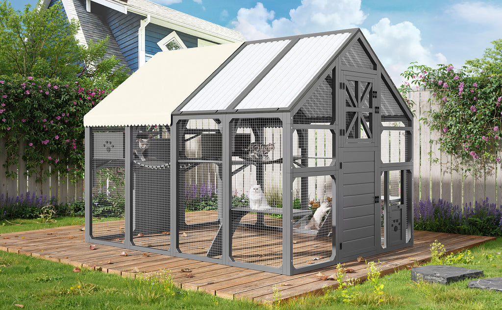 Extra Large Catio Outdoor Cat Enclosure