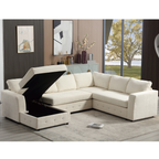 110.75" Modern U Shaped Sectional Sofa