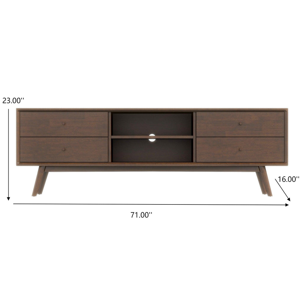 Caroline Mid Century Modern Style TV Stand
