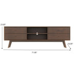 Caroline Mid Century Modern Style TV Stand