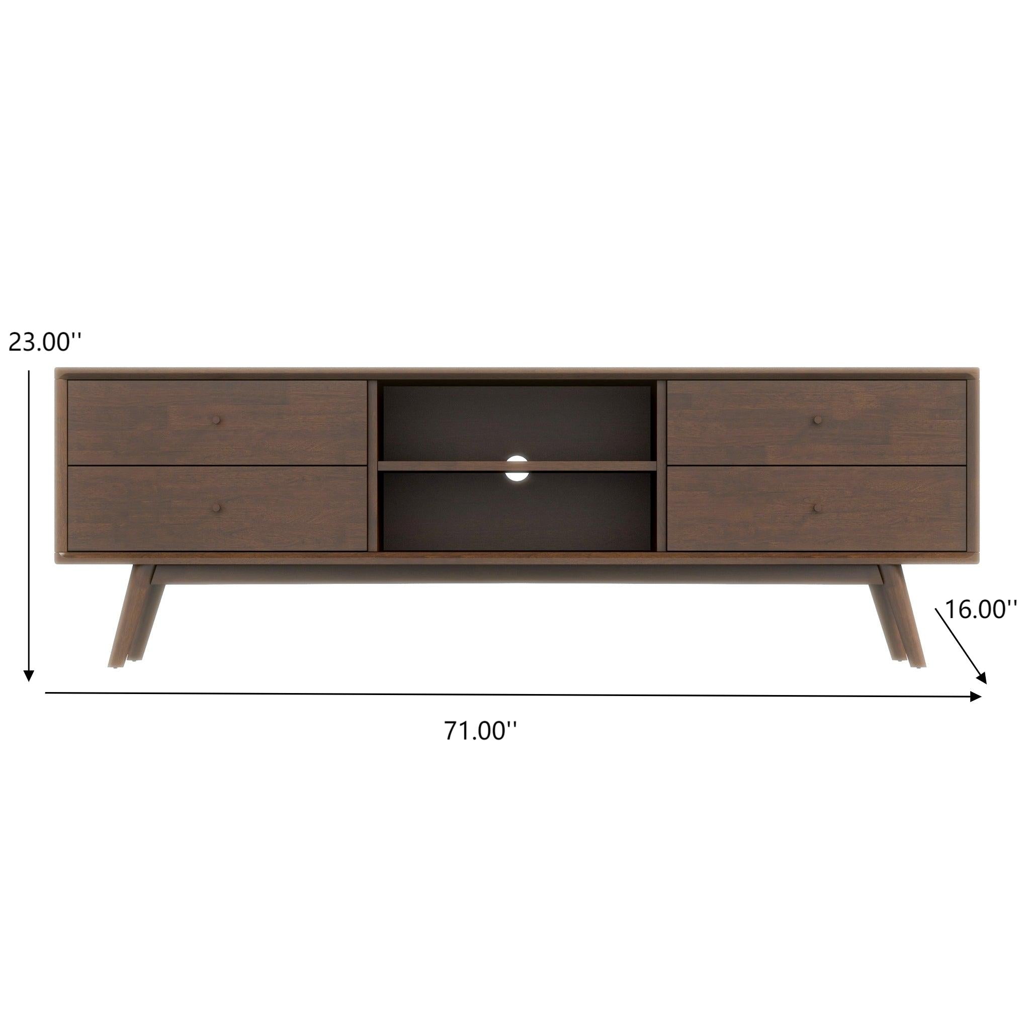 Caroline Mid Century Modern Style TV Stand