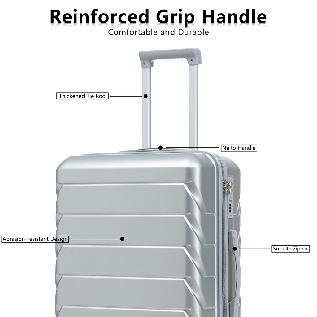 3 Piece ABS Spinner Wheel Luggage Set