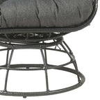 Hikre Clear Glass Patio Furniture Set