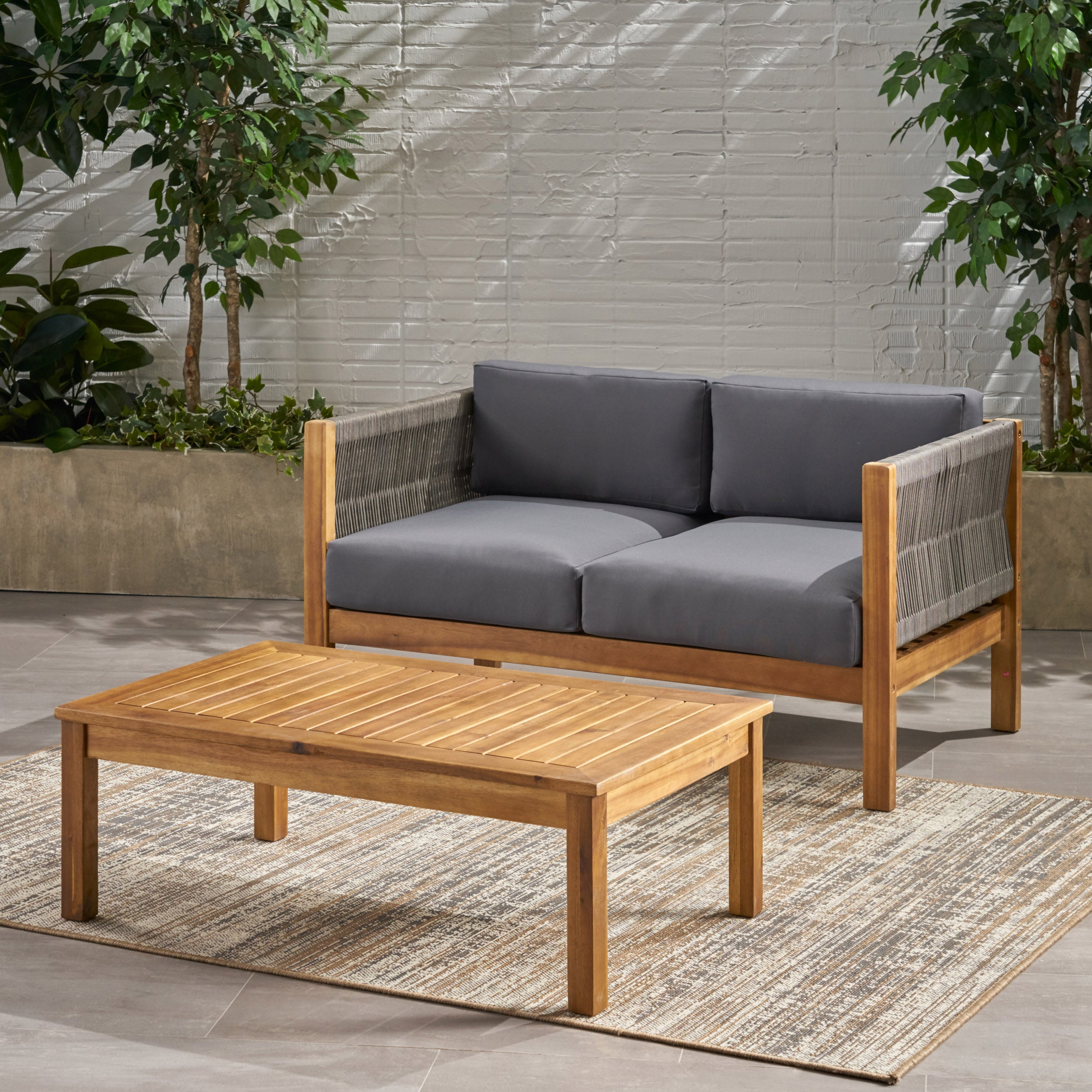 Laurel Outdoor 4 Seater Chat Set