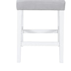 Ariya Grey/White Dining Chair Kit of 2