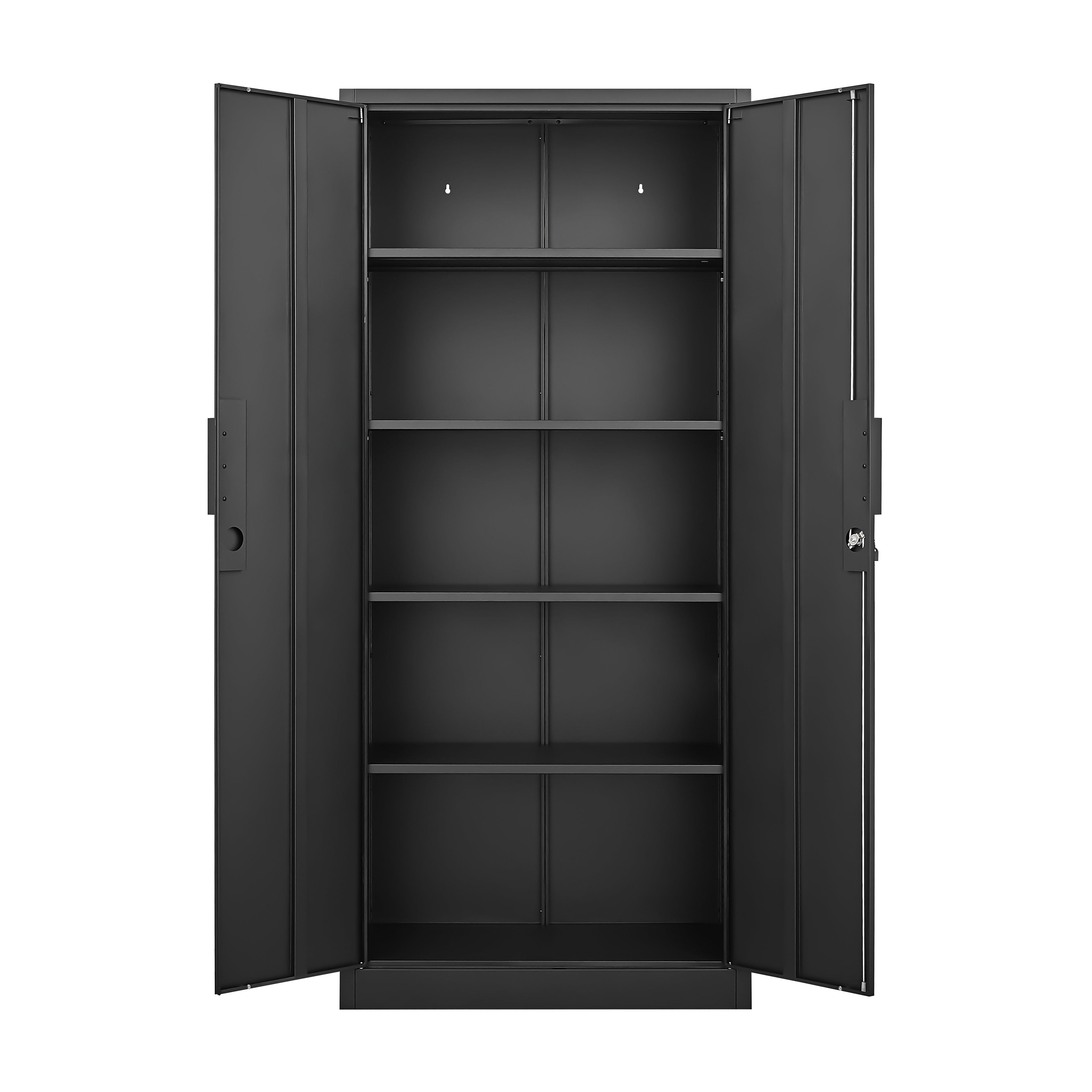 70-Inch 2-Door File Cabinet with Lock, 4 Adjustable Shelves