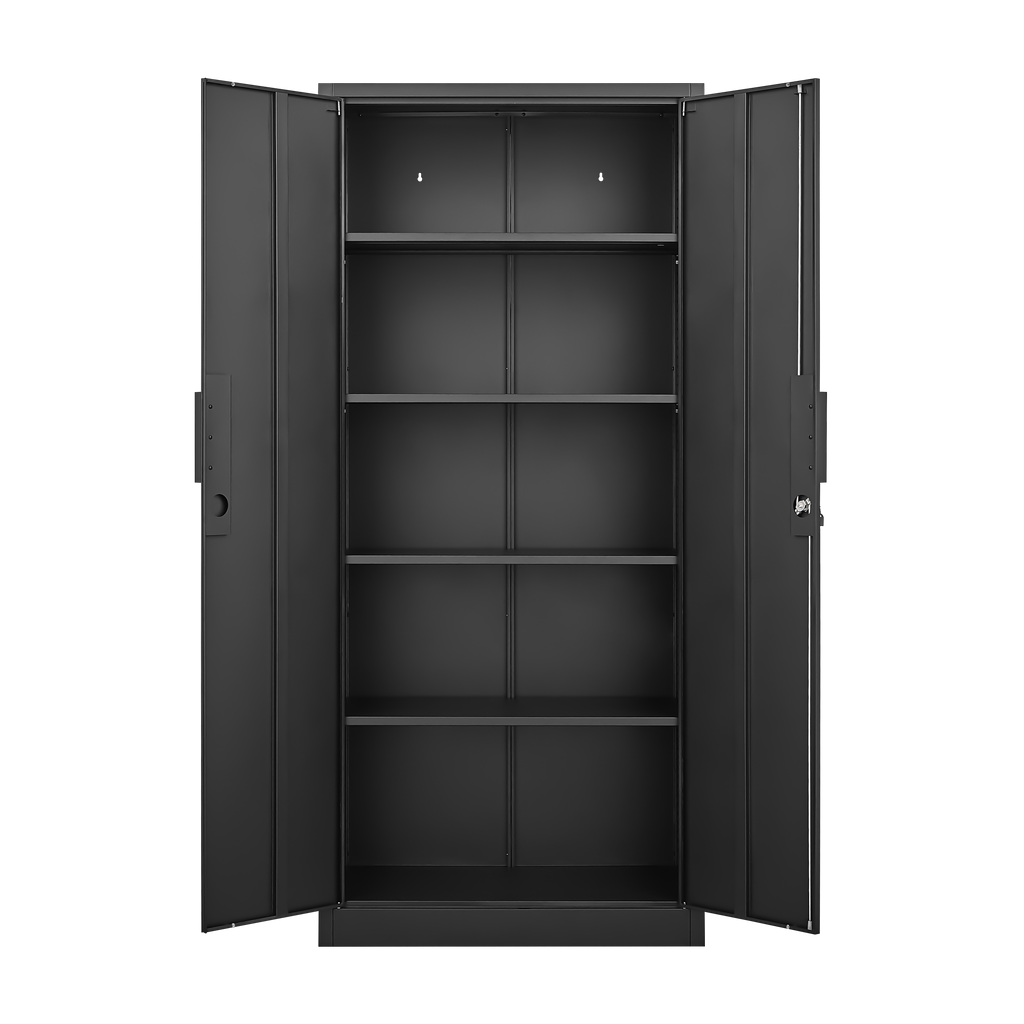 72-Inch 2-Door File Cabinet with Lock