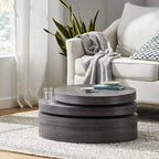 Modernesque Rotating Coffee Table - Matte Finish