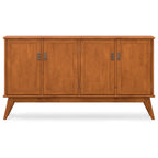 Draper Mid Century 4 Door Sideboard Buffet