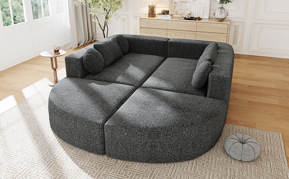 Boneless Couch Modular Sectional Sofa