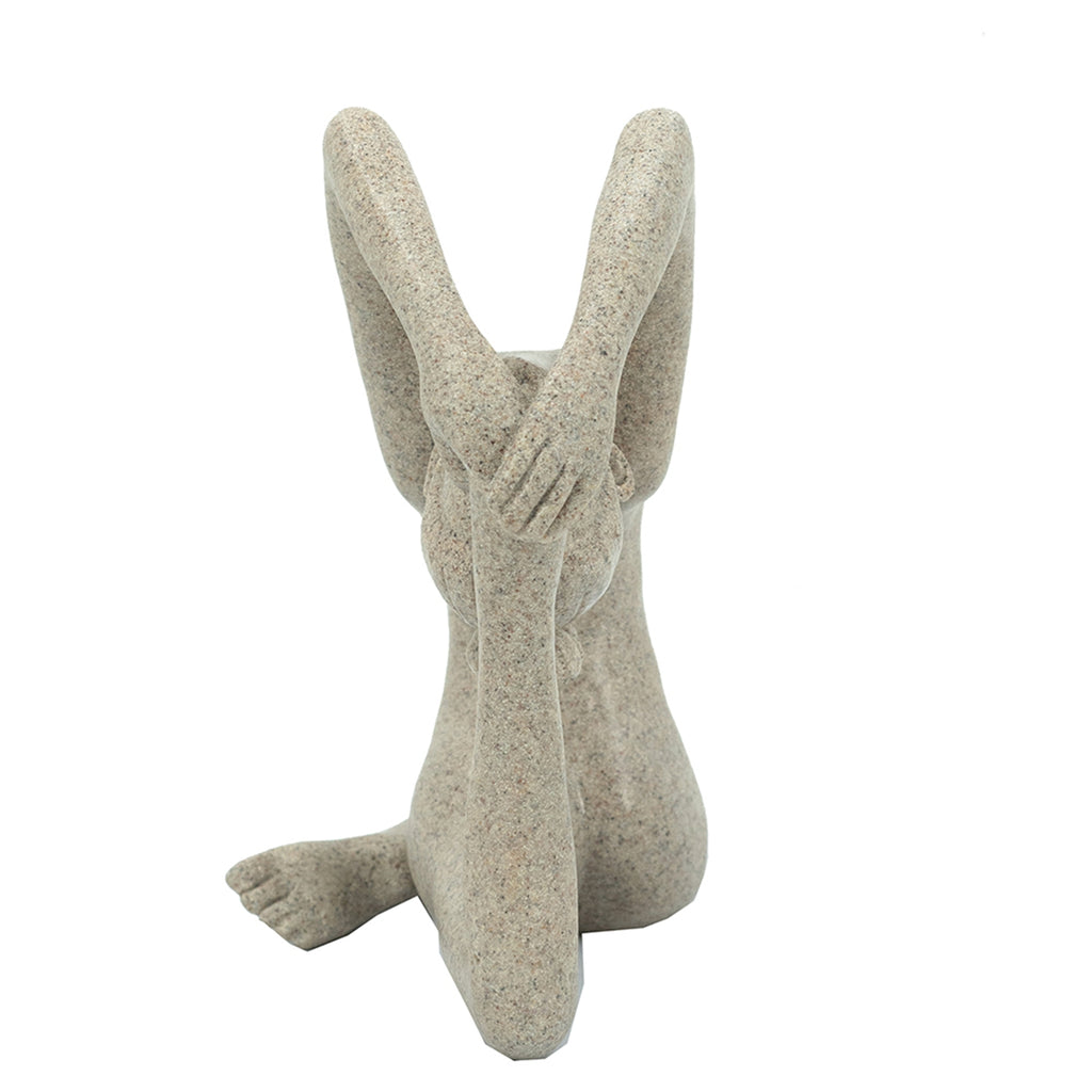 King Pigeon Yoga Pose Figurine