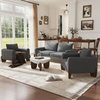 U_Style Modern 3-Piece Living Room Sofa Set
