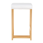 26" Contemporary Counter Stool Pair