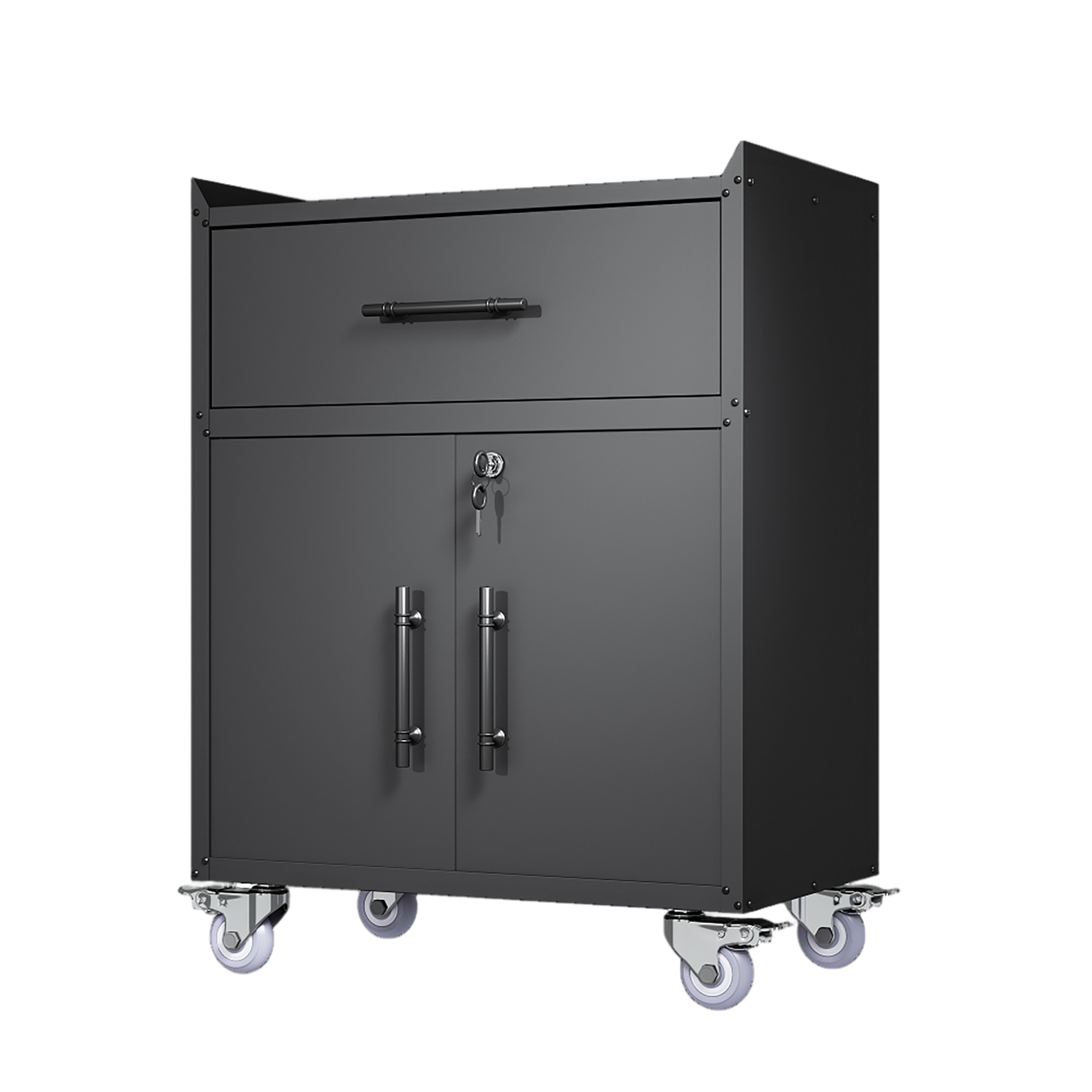 2 Door + 1 Drawer Tool Cabinets for Garage