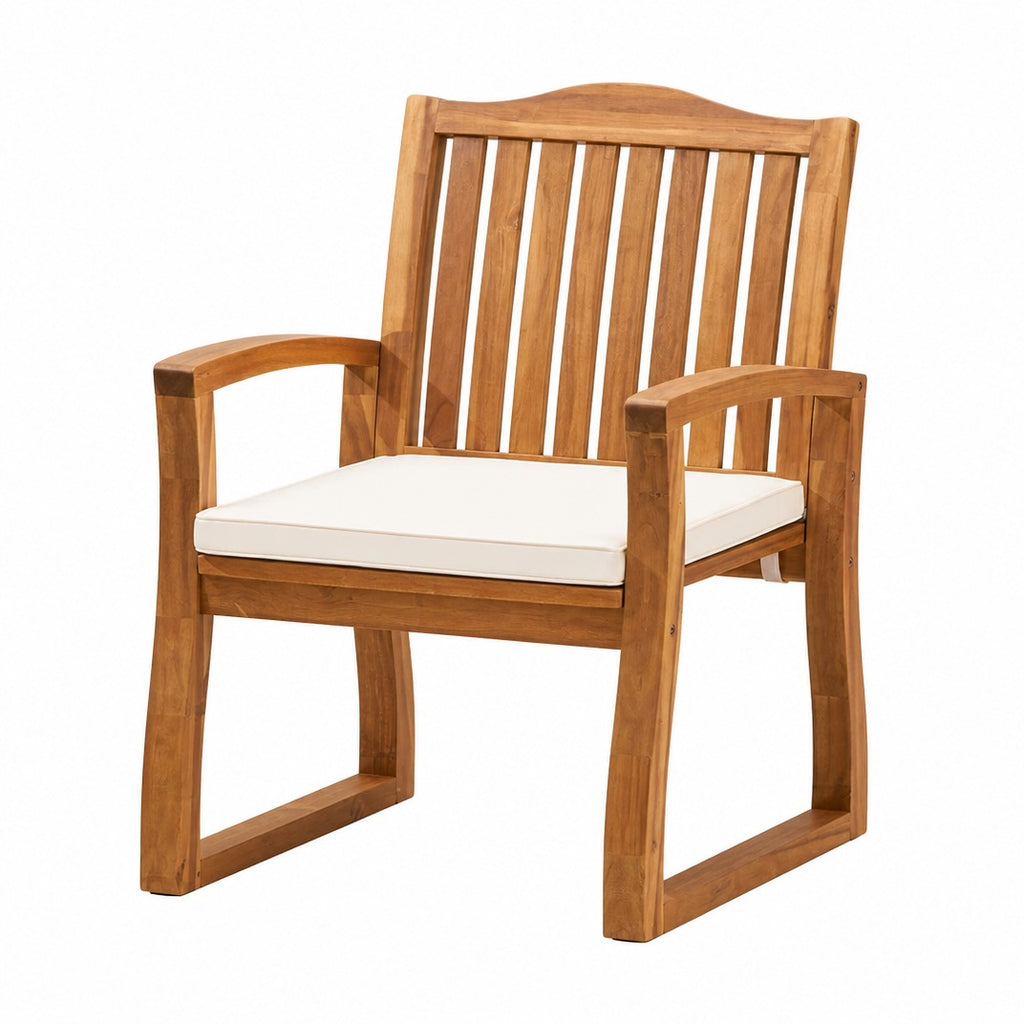 7 Pieces Acacia Wood Outdoor Dining Set