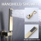 10 Inch Shower System with Rain Shower Faucet Set