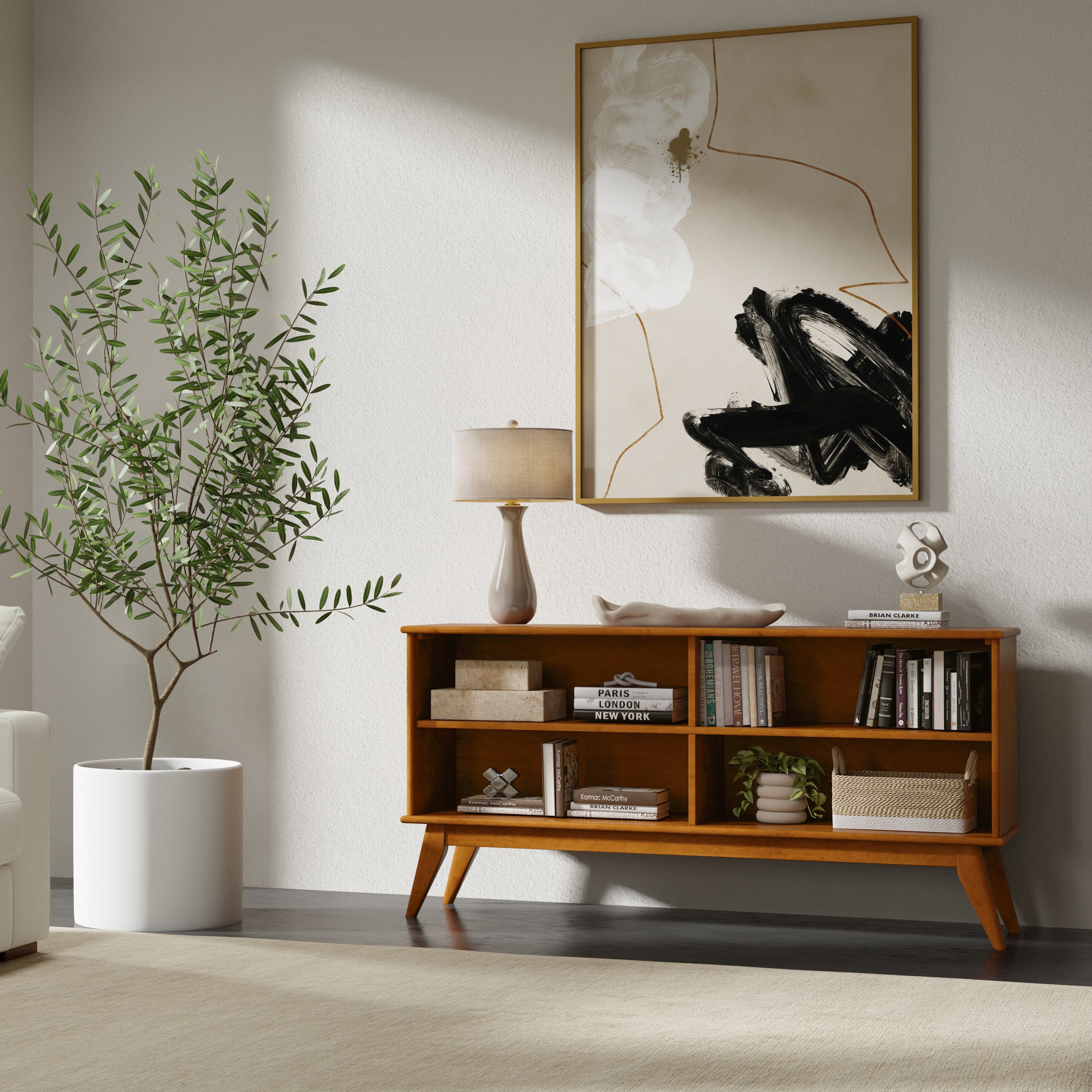 Draper Low Bookcase