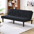 66-Inch Corduroy Sofa Bed