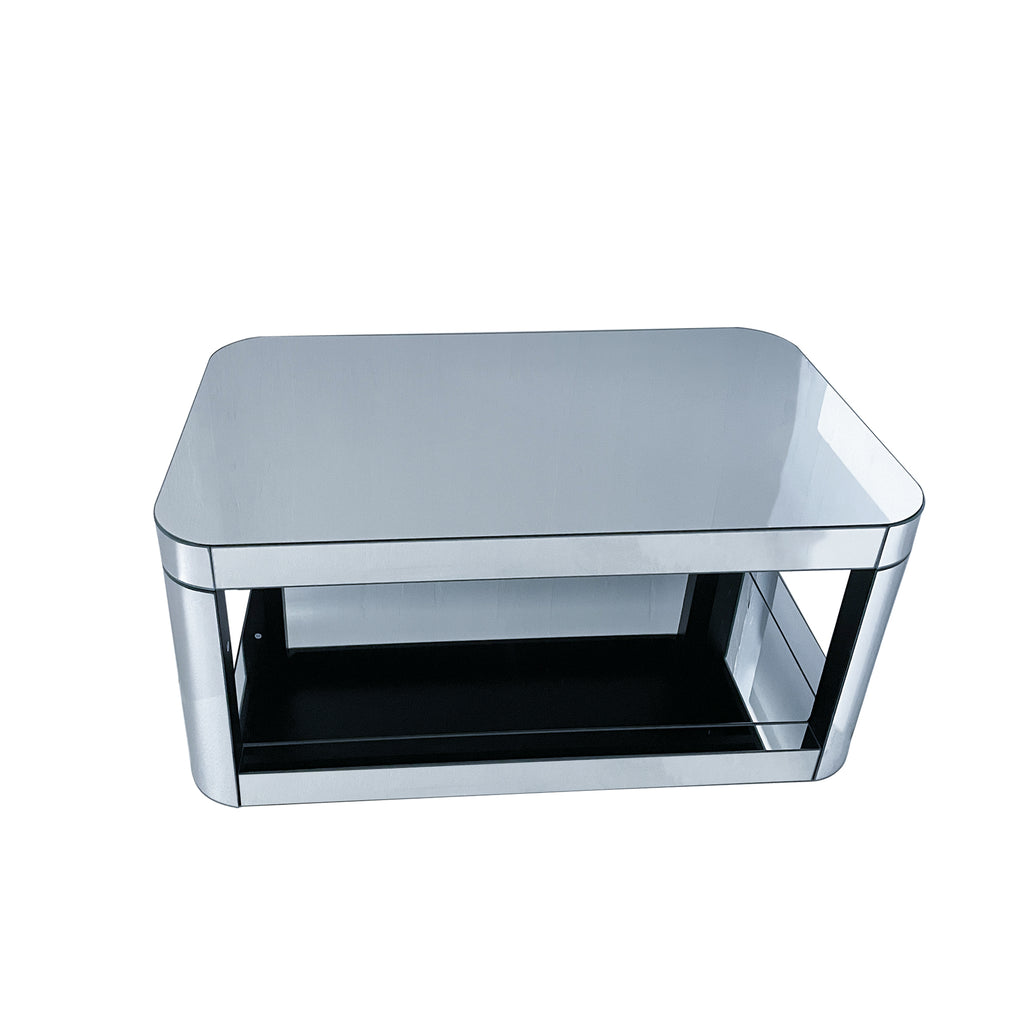 Baked Curved Mirror Coffee Table