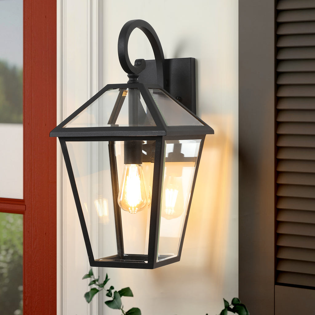 10" 2pcs Outdoor Wall Lanterns
