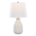 Claudia 20" Contemporary Ceramic Accent Lamp