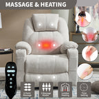 Up To 350 LBS Polyester Power Lift Recliner Chair