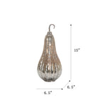 Foil Glass Lustre Mercury Gourd Ornament Decor