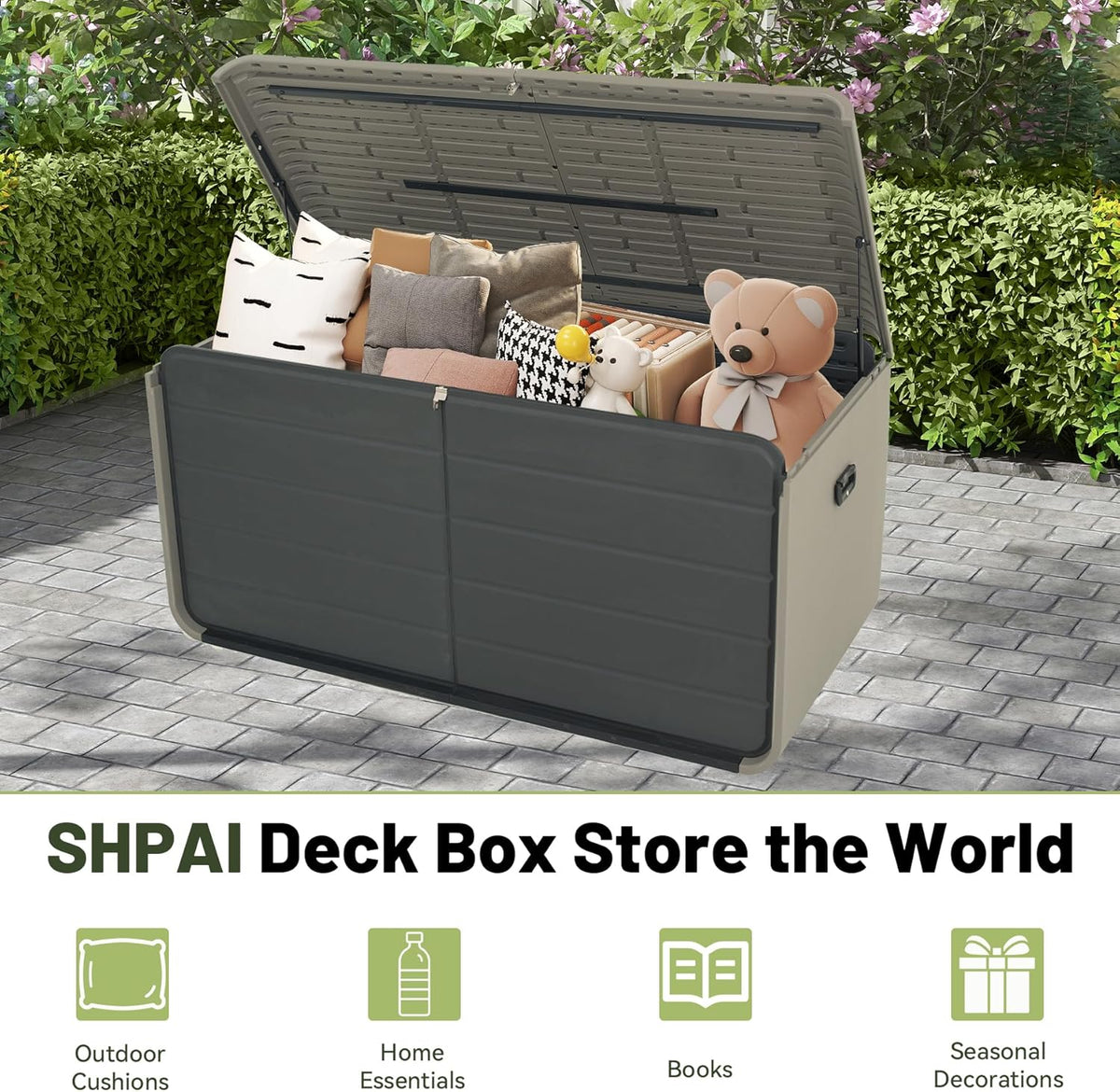 Resin Deck Box 160 Gallons