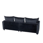 Velvet Modern 2-Seater Sofa