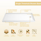 32" x 60" Shower Base Shower Pan