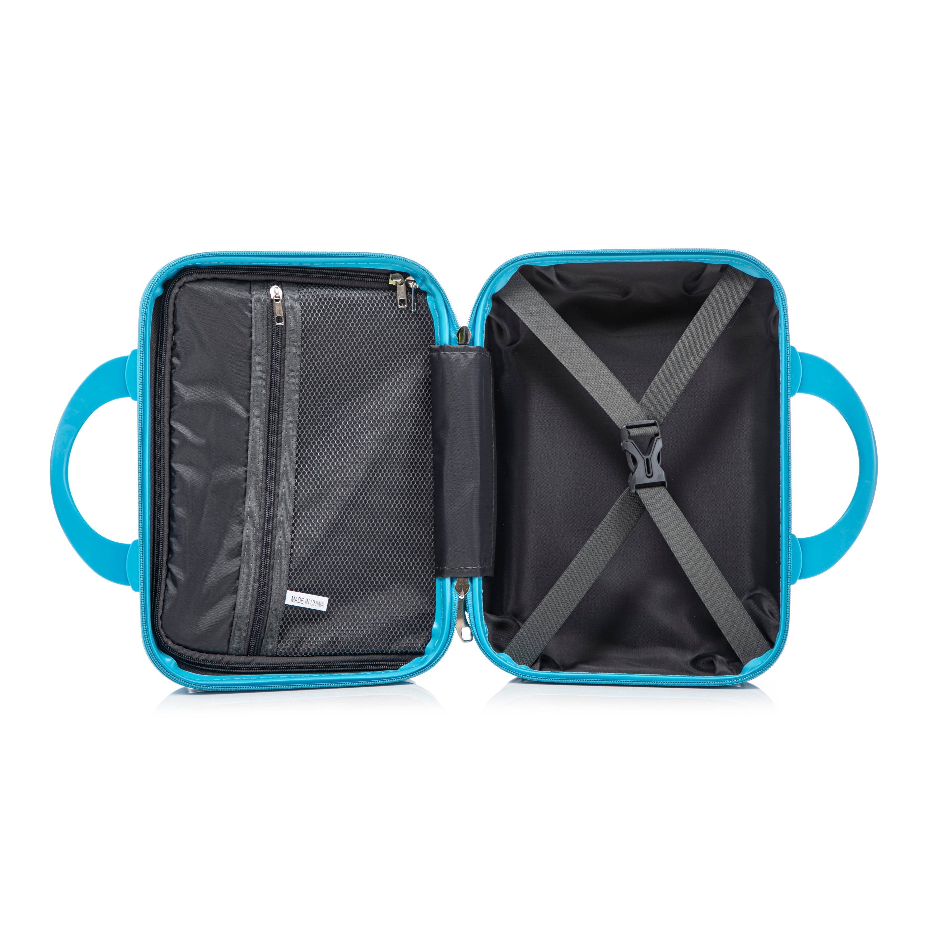 14'/20' 2-Piece PC Spinner Wheel Luggage Set with Gradient Color and Lock