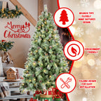 5FT Christmas Tree with 200 Warm Lights