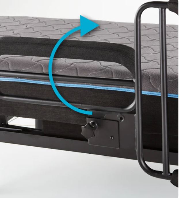 Twin XL Adjustable Sleep to Stand Bed with Convenient Lift Assist TXL