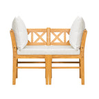 Farmhouse Modern Dining Corner Chairs Set of 2