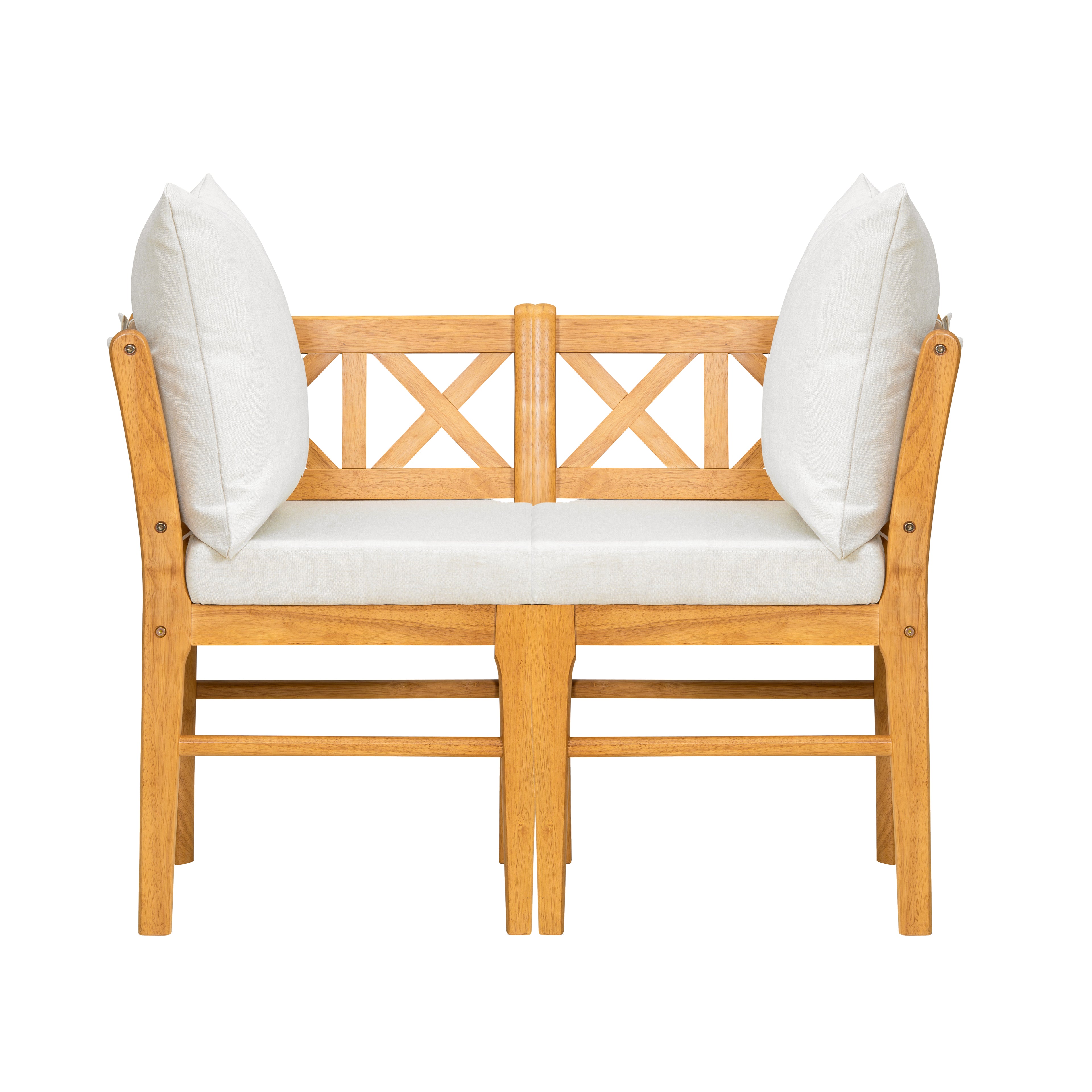 Farmhouse Modern Dining Corner Chairs Set of 2