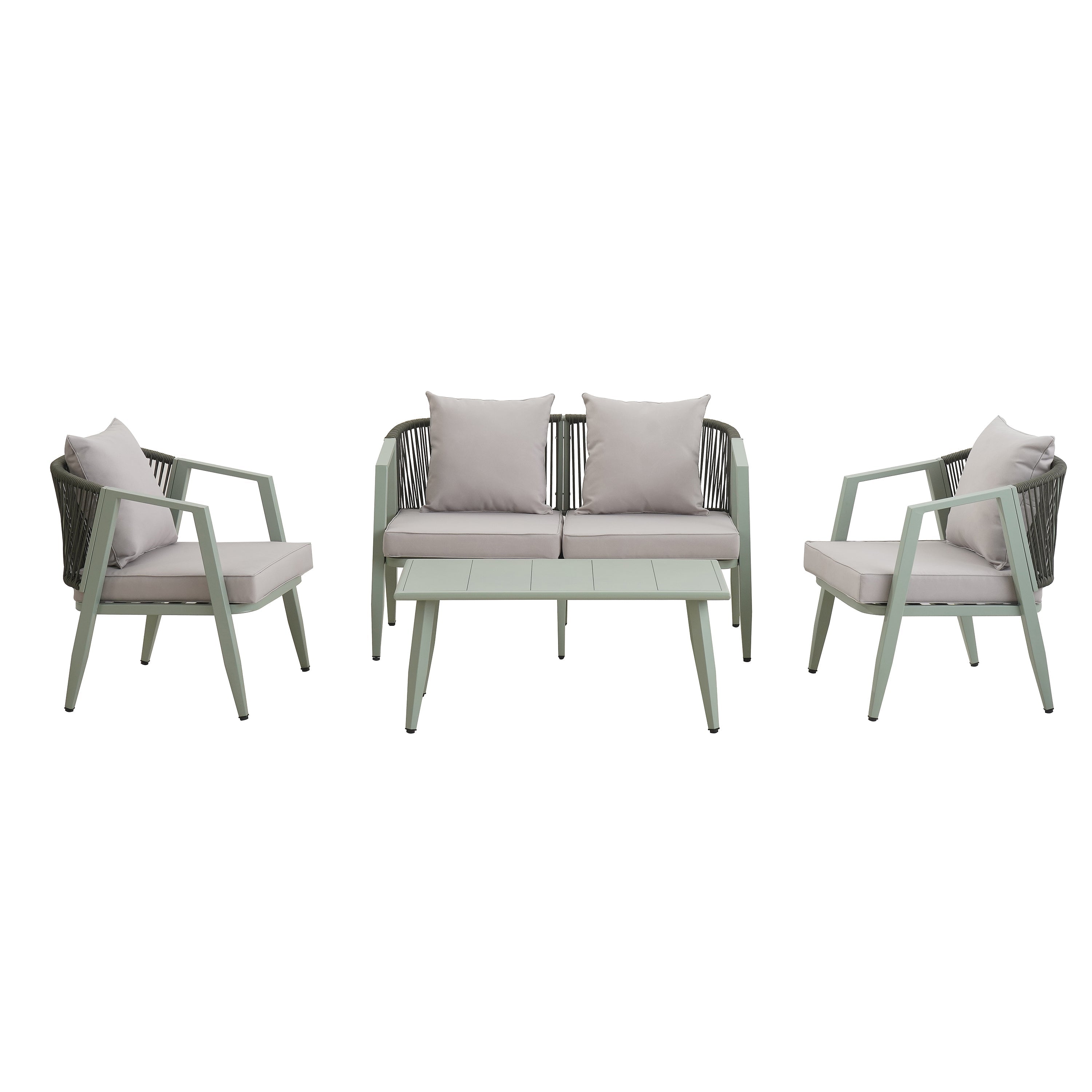 U_STYLE Durable and Comfortable Outdoor Seating Set