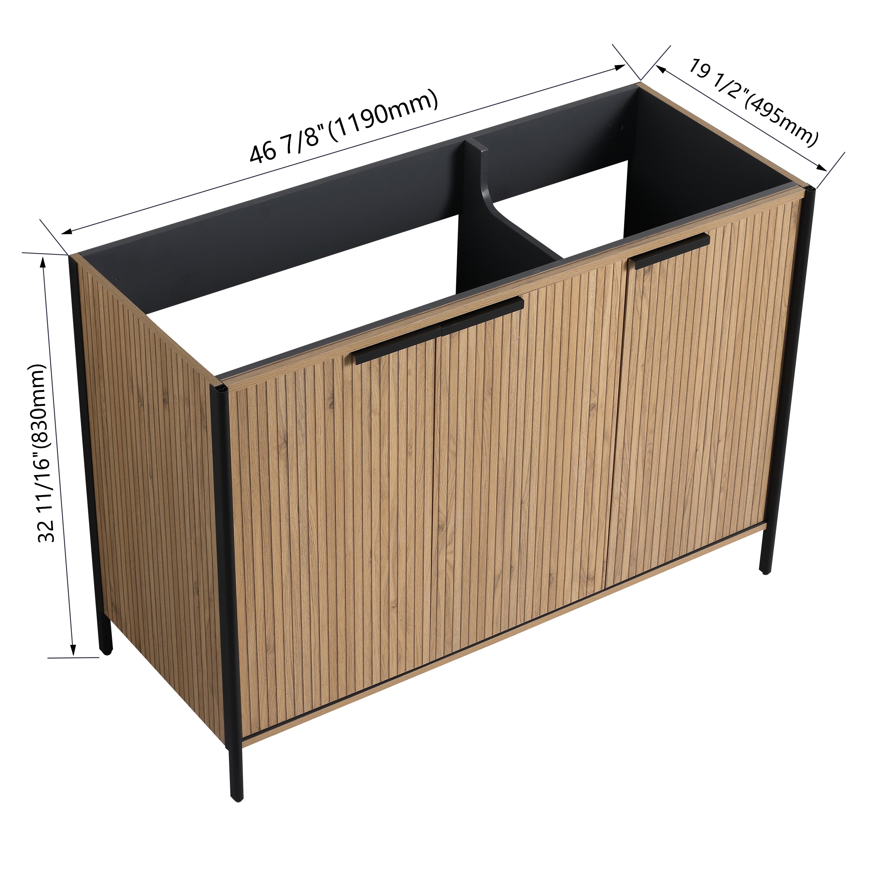 48" Freestanding Bathroom Vanity