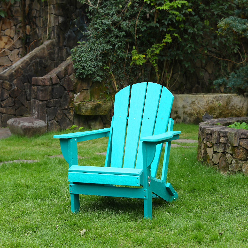 Adirondack Folding Chair with Dual Cup Holders