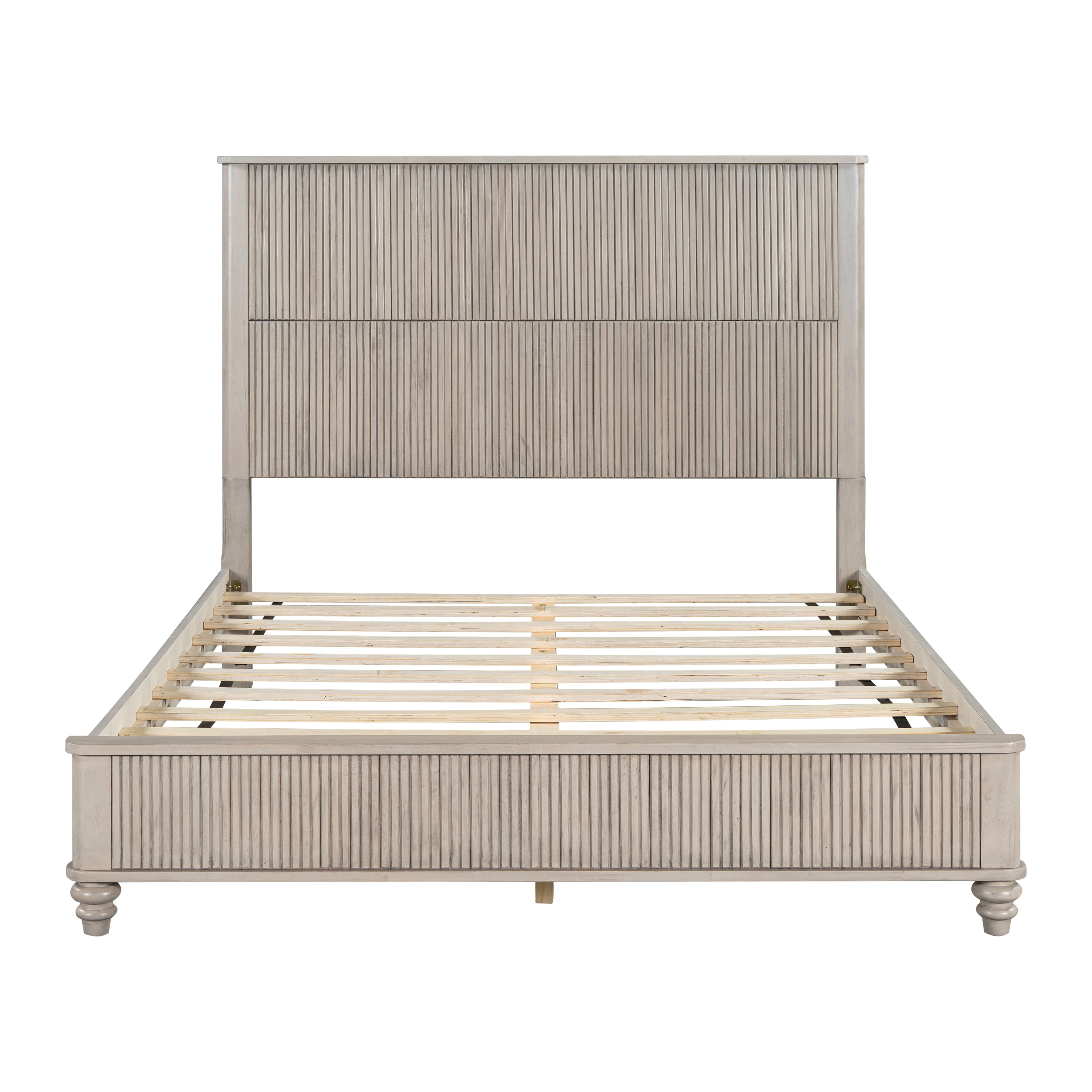 3-Piece Bedroom Set With Queen Size Bed And 2 Nightstands