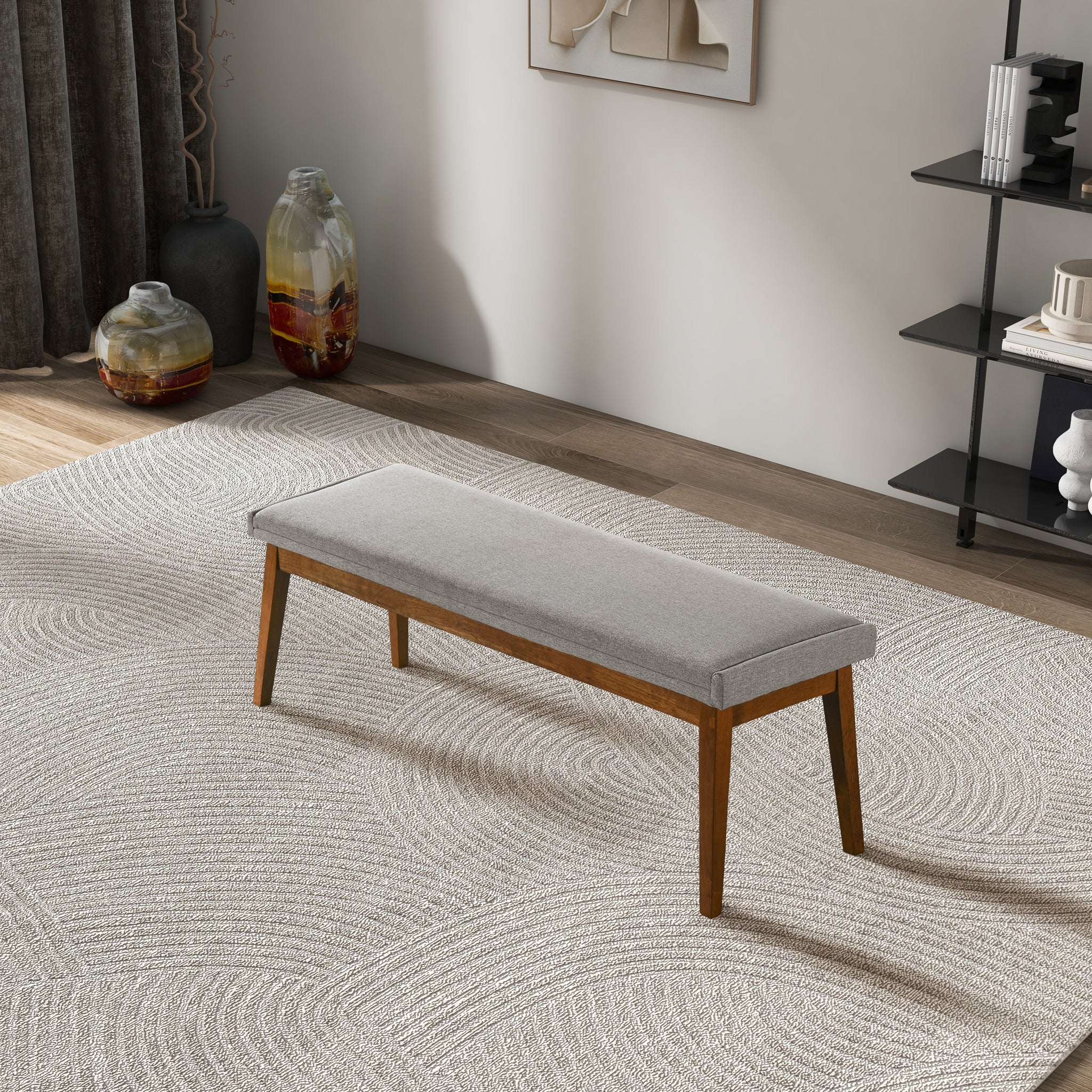 Warren Bench in Ash