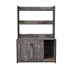 Large Cat Litter Box Enclosure With Shelf Storage