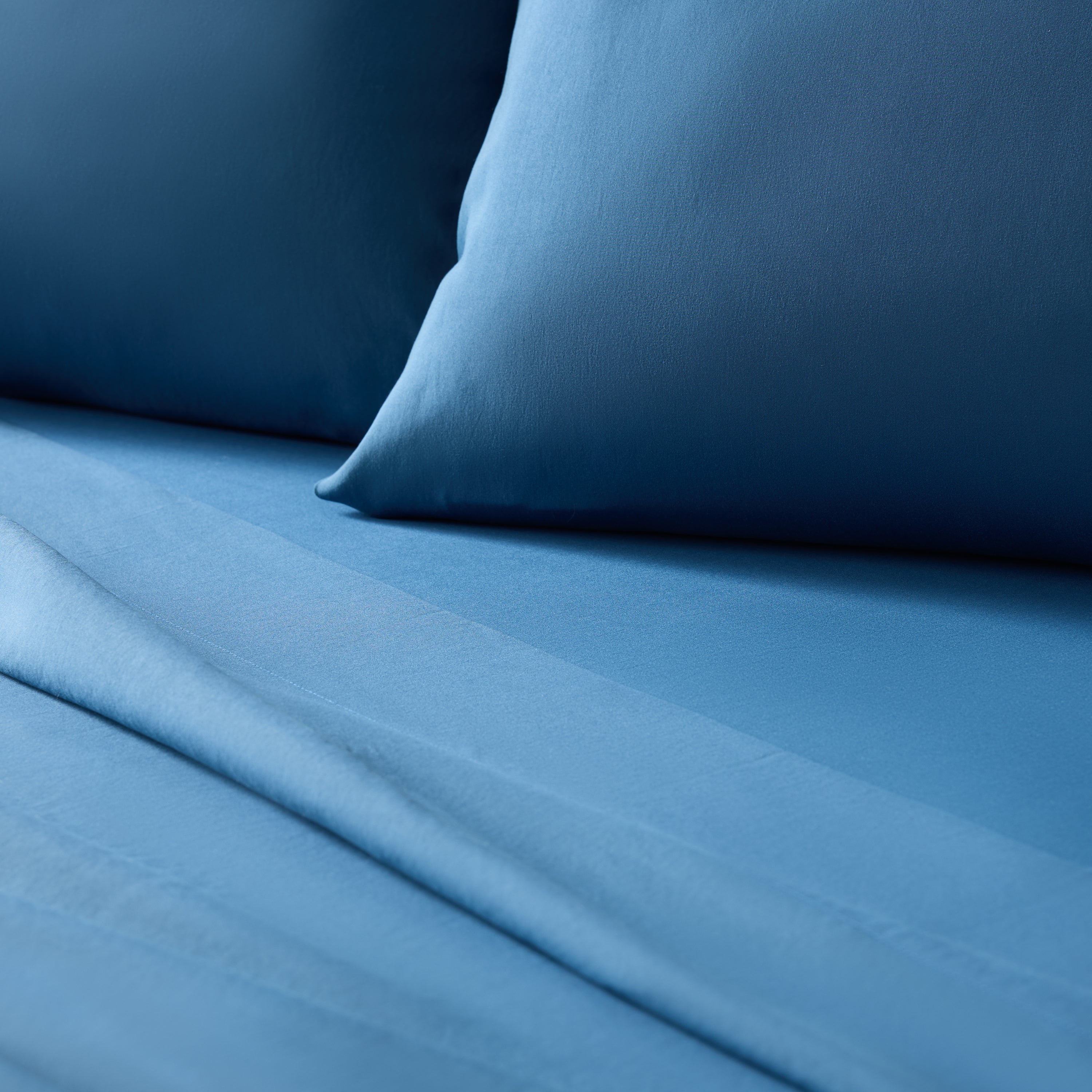 Weekender 90gsm Bamboo Sheet Set Twin XL Blue